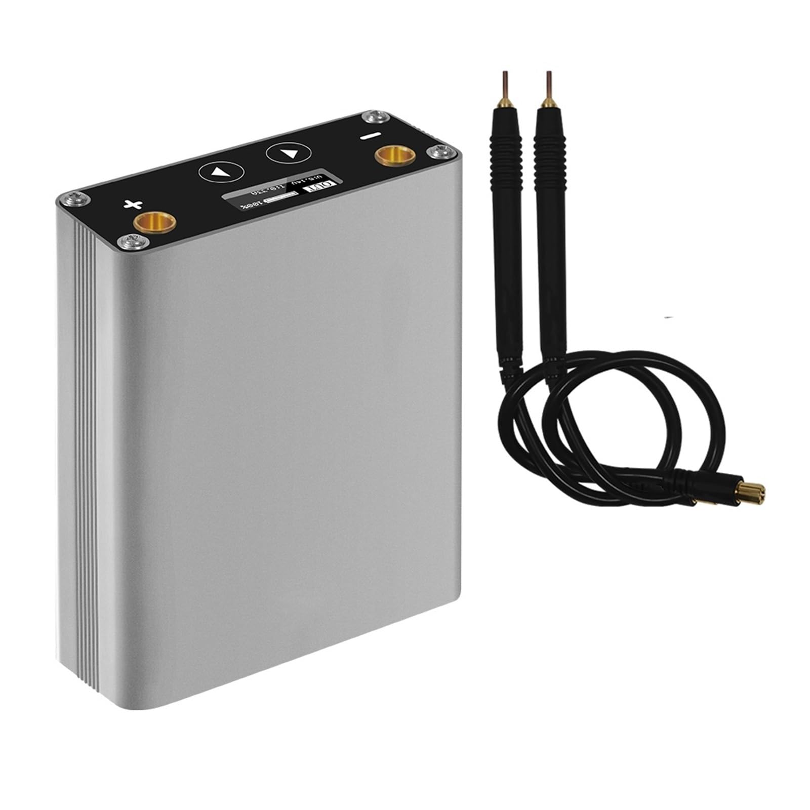 Poste à souder, Soudeuse par points portative DH-30, kit de bricolage avec écran OLED à 30 vitesses et batterie 18650