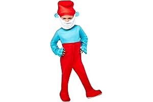 Rubie's Child's The Smurfs Papa Smurf Costume Jumpsuit