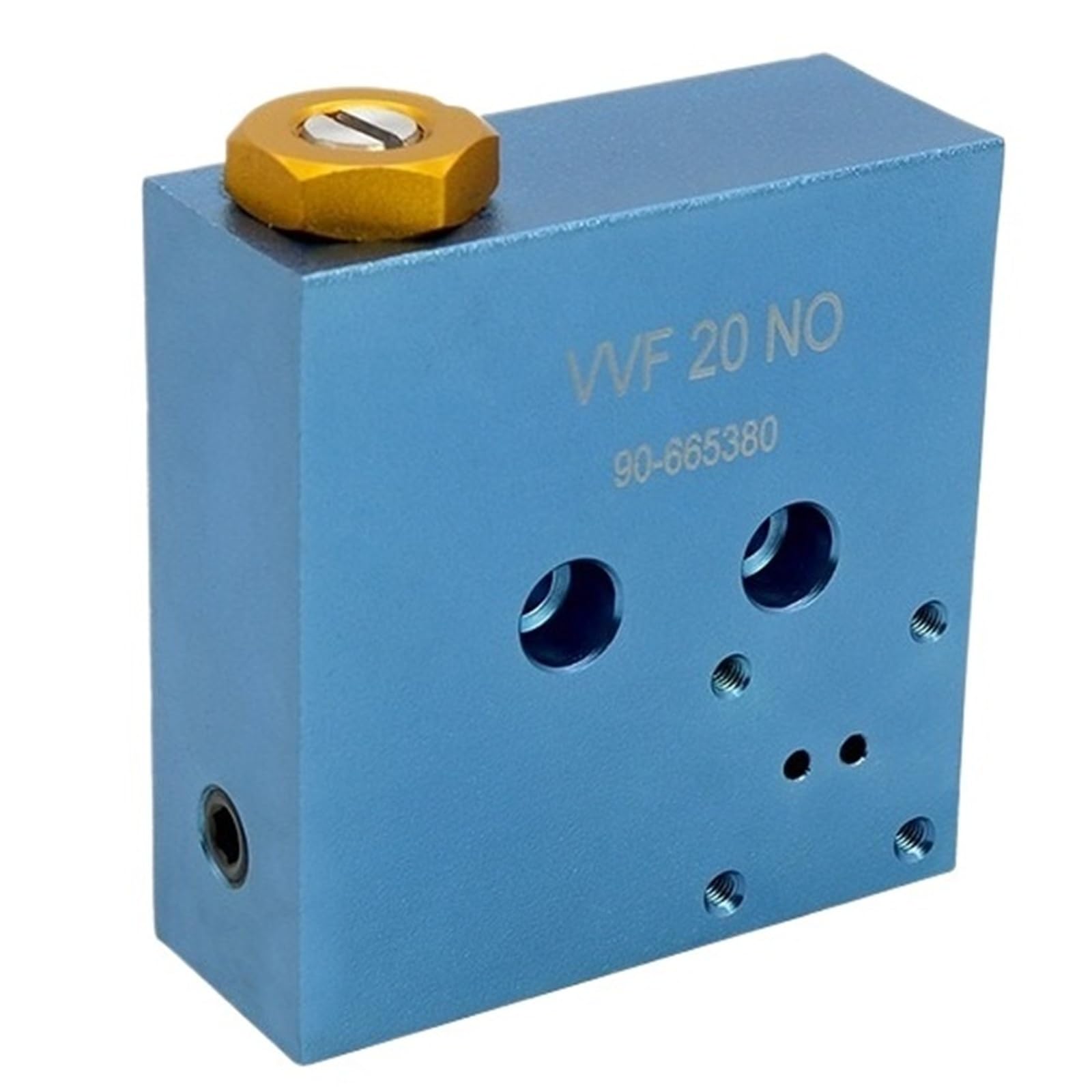 Belovek One Color Aluminum Vent Valve Assembly Three-Way Internal Thread Solenoid