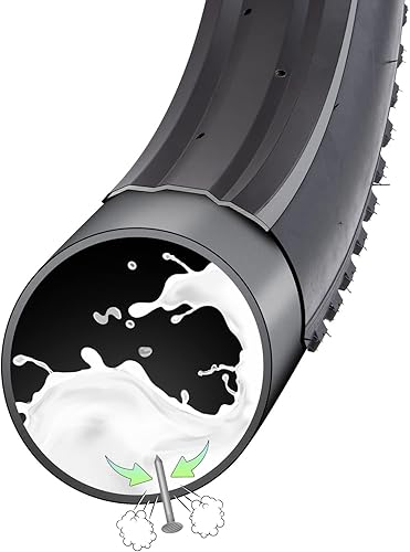 Miniatura 2 de 2 tubos de bicicleta autosellantes 700C 700 x 35C 700 x 38C 700 x 40C 700 x 42C AV48 mm, reparación automática, resistente a pinchazos, compatible