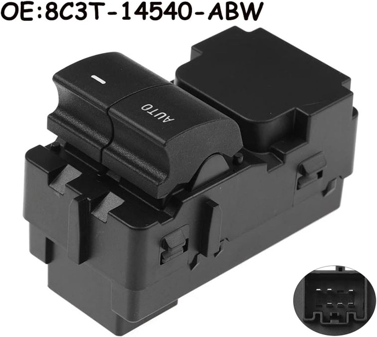 Switch Automotive Auto Accessories Power Main Window Control Lifter Switch 8C3T14540ABW 8C3T-14540-ABW 1 pc