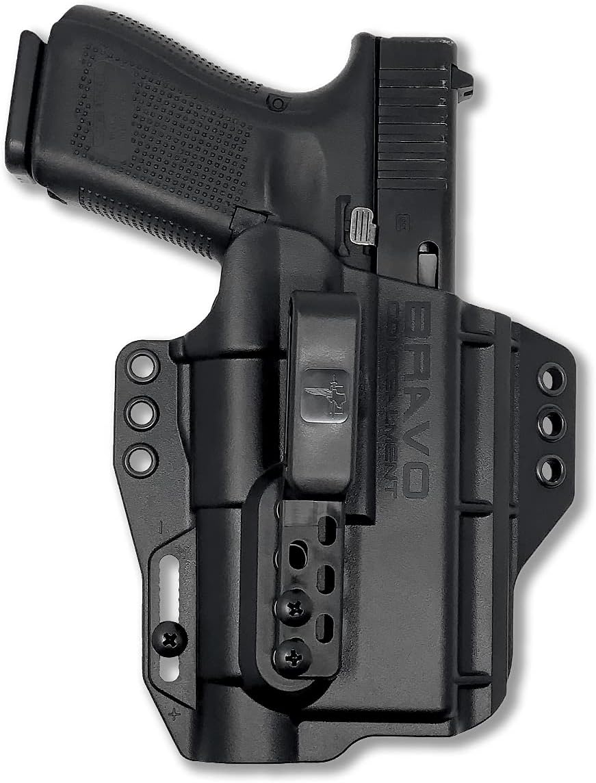 Holster for Glock 19/17 with Streamlight TLR-1 HL - IWB Holster for Concealed Carry/Bravo Concealment