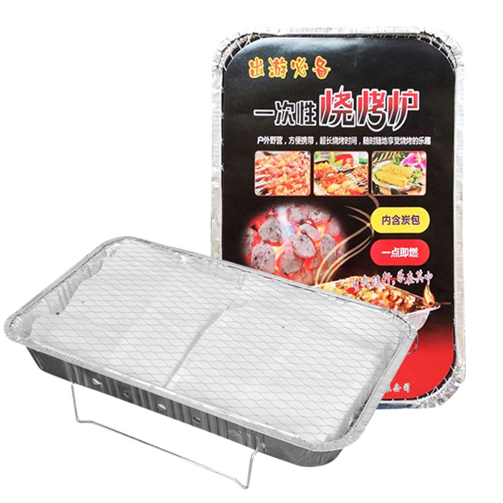 Buy Instant Light Disposable Briquette BBQ Grill/Tray,Smokeless, Fruit
