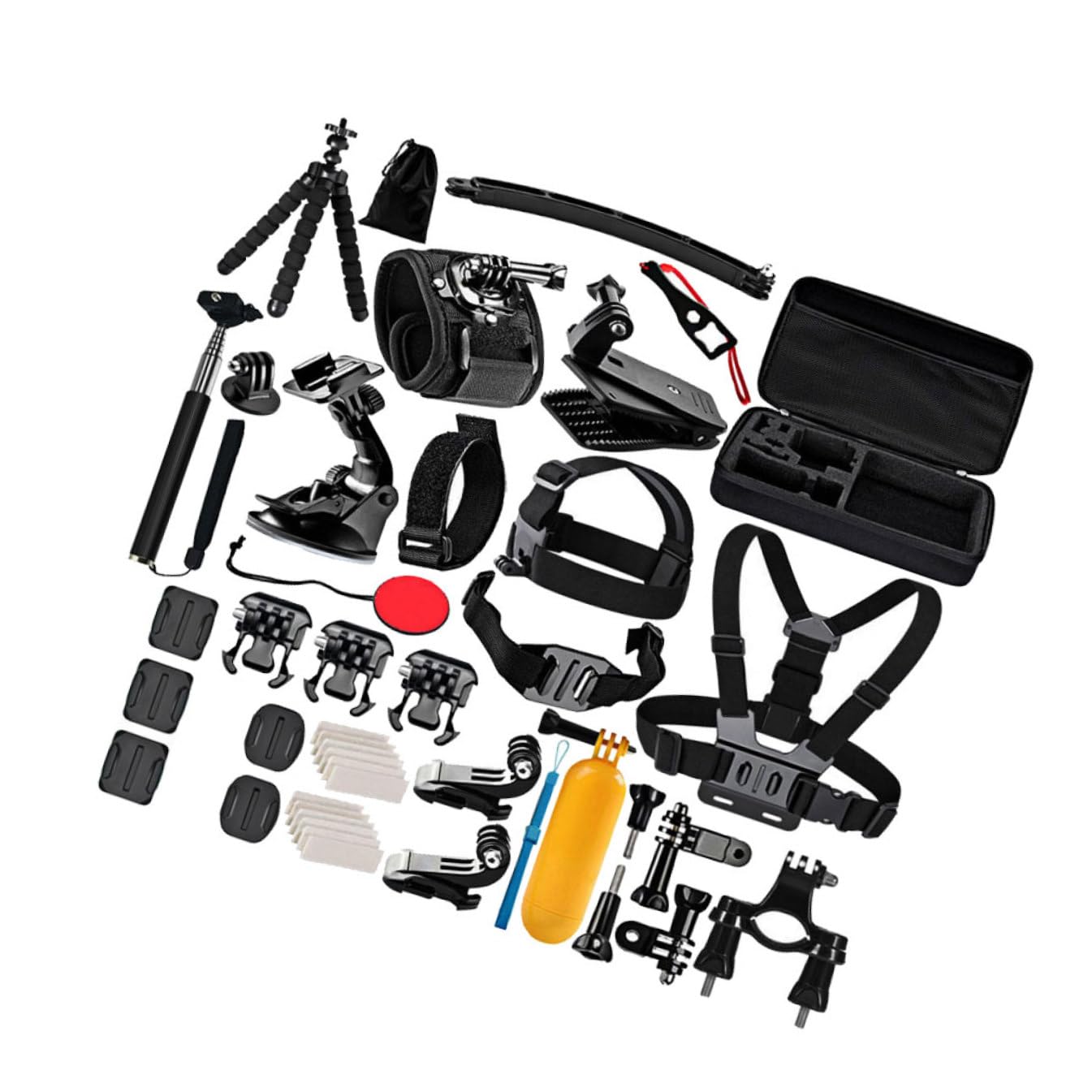 Gadpiparty Accessoires pour Caméra Kit Complet avec Trépied Flottant Et Support Ventouse pour Et
