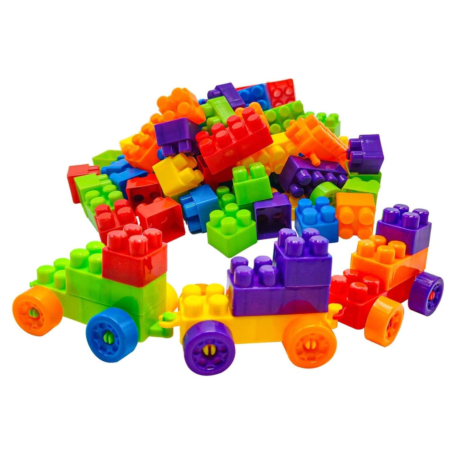 Vastate Plastic Building Blocks Toy for Kids | Educational Blocks for Kids | Infant and Preschool Block Toys | Toys for Children Educational & Learning Toy for Kids, Girls & Boys (60 Block) (B0D574Z46Q) Amazon Price History, Amazon Price Tracker