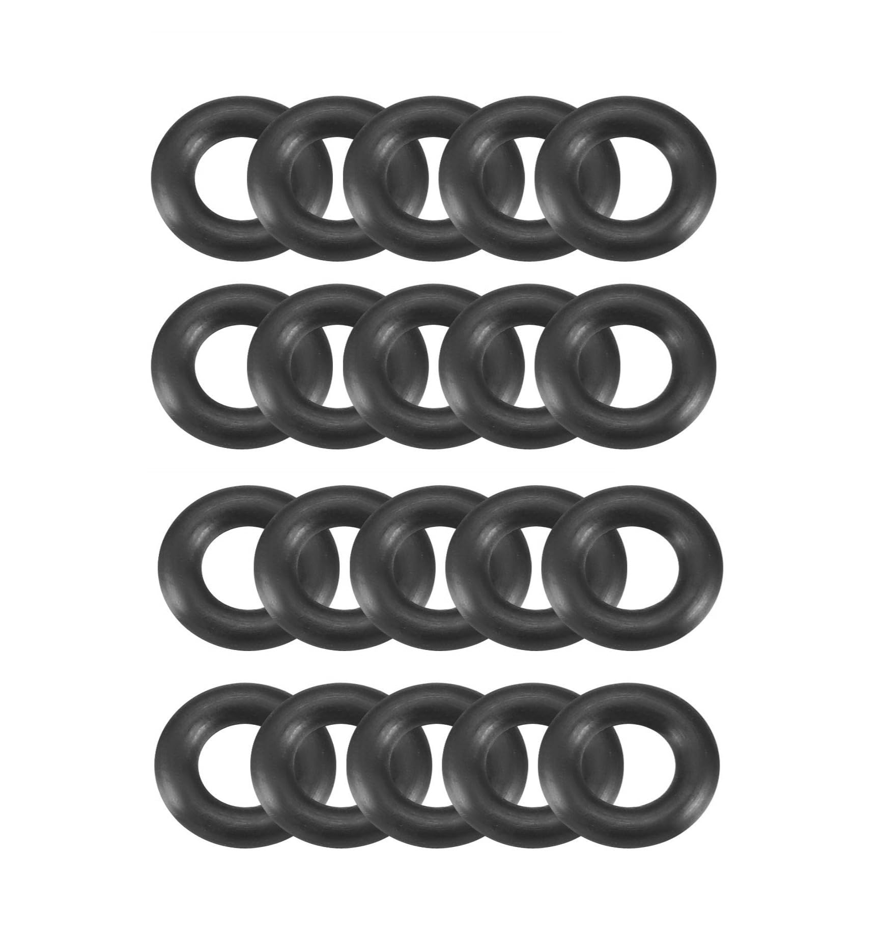 Oring 6 X 3 (6mm Internal Diameter X 3mm Cross Section Thickness) Pack of 20 Nos-image-4