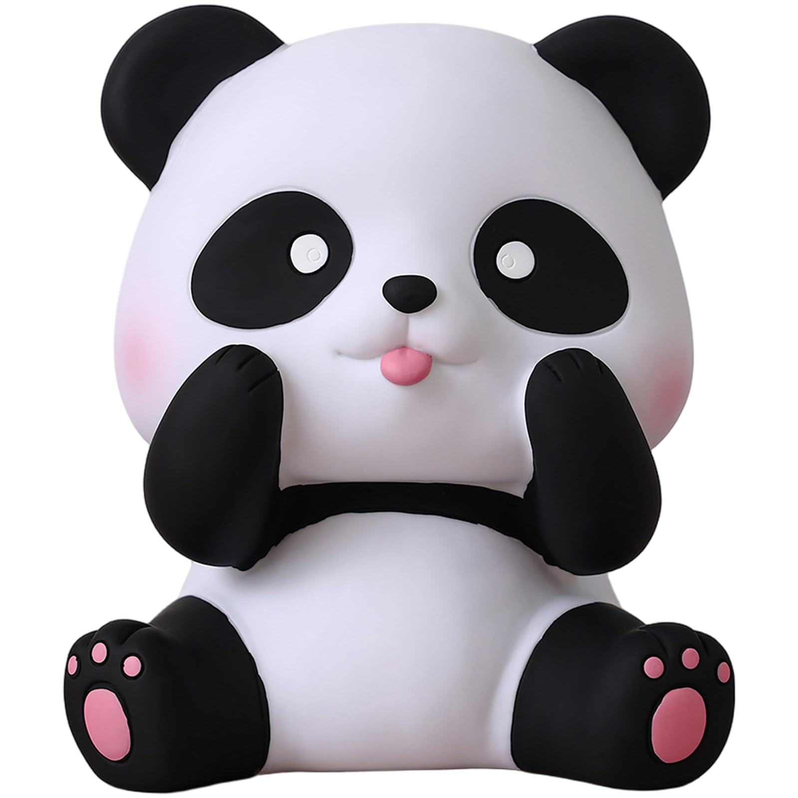 Tirelire pour enfants panda sur la table de chevet pour décorer la chambre et ranger les pièces