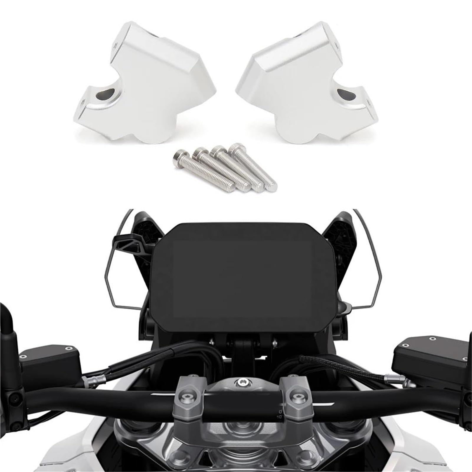 Rehausseur de guidon pour R 1300 GS 2023-2024 en aluminium