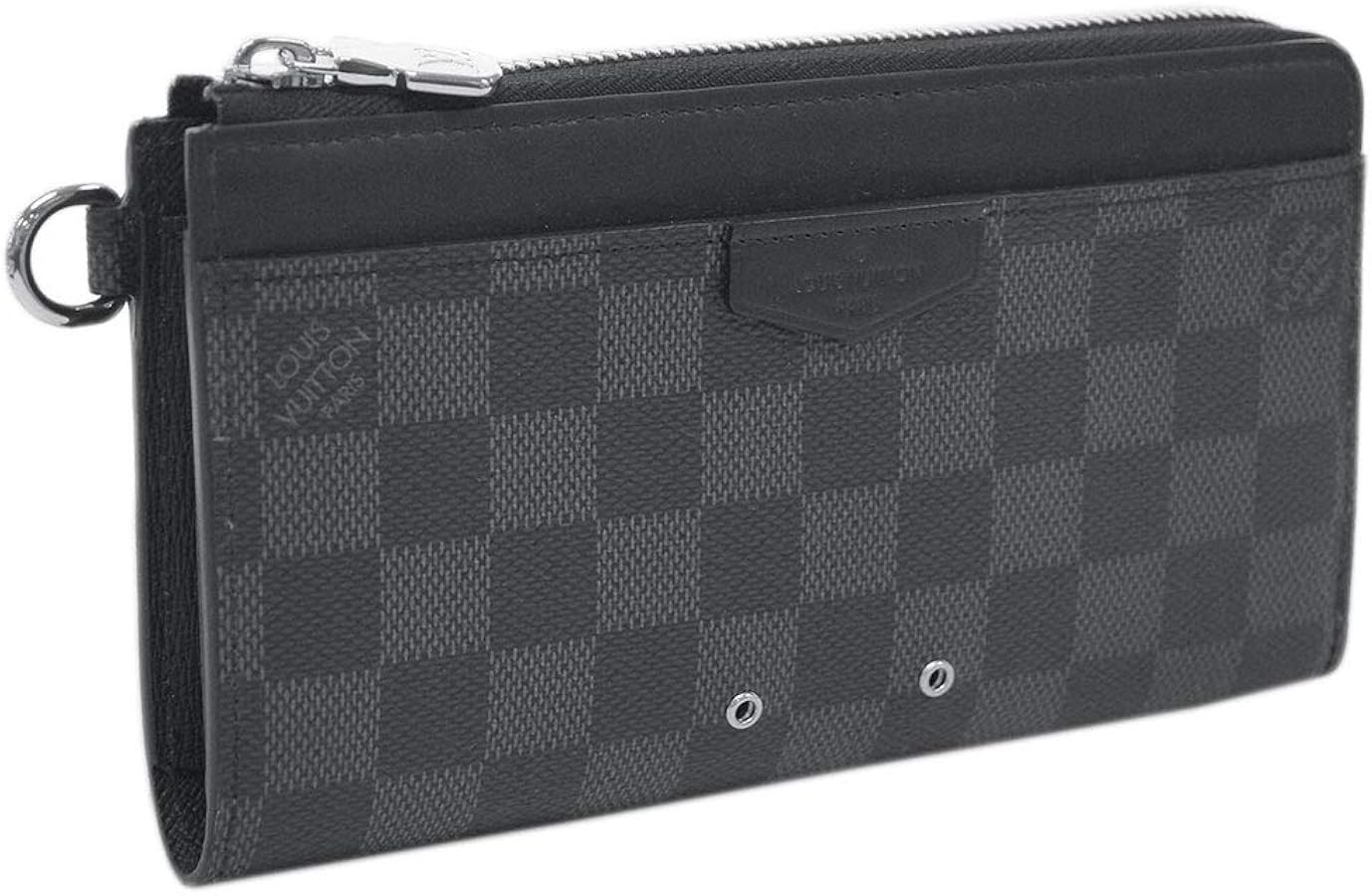 ルイヴィトン Amazon.co.jp: Louis Vuitton Wallet N60379 Damier Graphite Zippy
