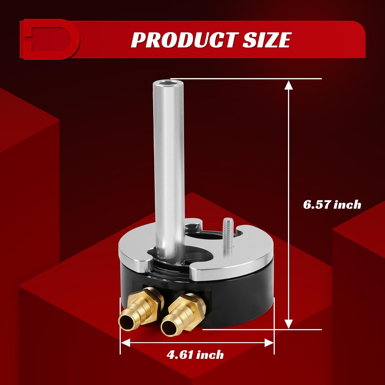 Diesel Fuel Tank Sump Kit with Integrated Return Compatible with Airdog FASS Cummins Duramax Powerstroke Includes 1/2" Fittings