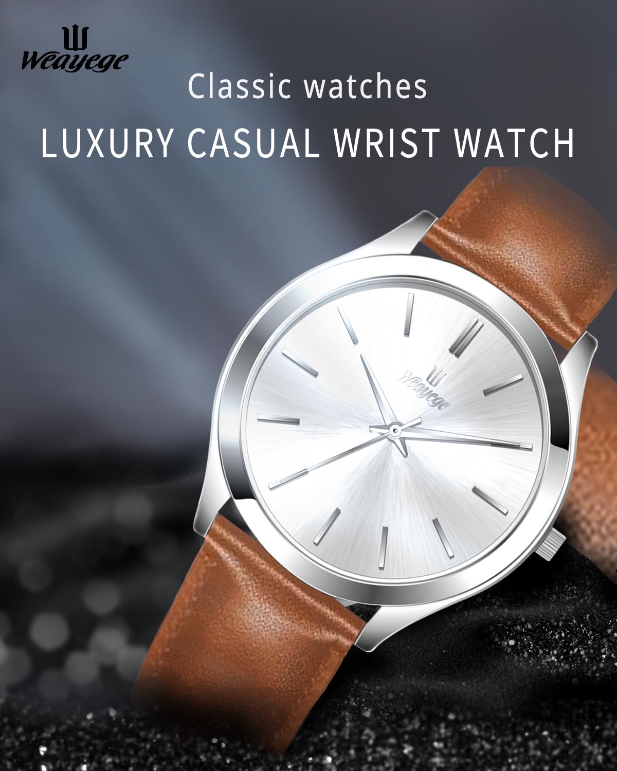 Orologio da polso da uomo, alla moda, minimalista, al quarzo, impermeabile, per lavoro, regalo per uomo