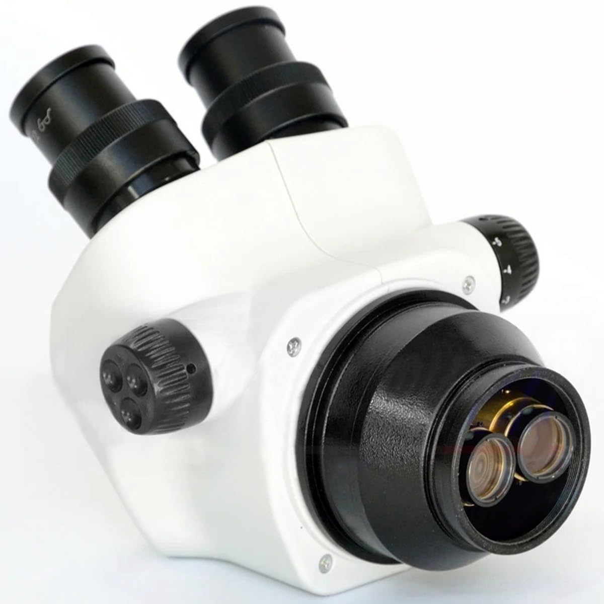 Microscope 3.5X-100X 0.5X 2.0X Binocular Stereo Microscope Head WF10X/22mm Eyepiece Large Field of View(3.5X-100X 0.5X 2.0X)