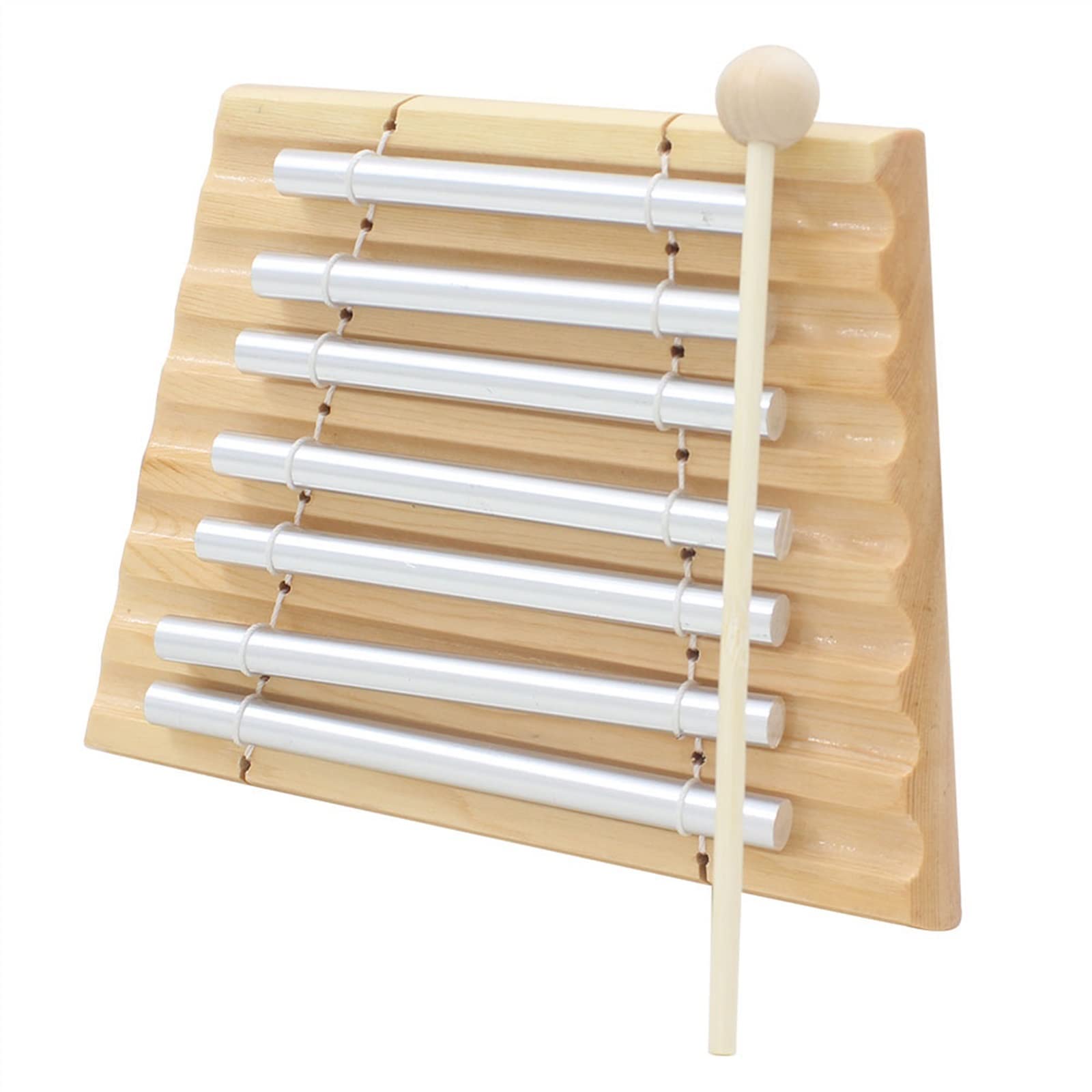 Percussão Musical Strumento A Percussione Per Principianti Con Campanello A Vento A 7 Toni Di Alta Qualità Con Mazza Xilofoni
