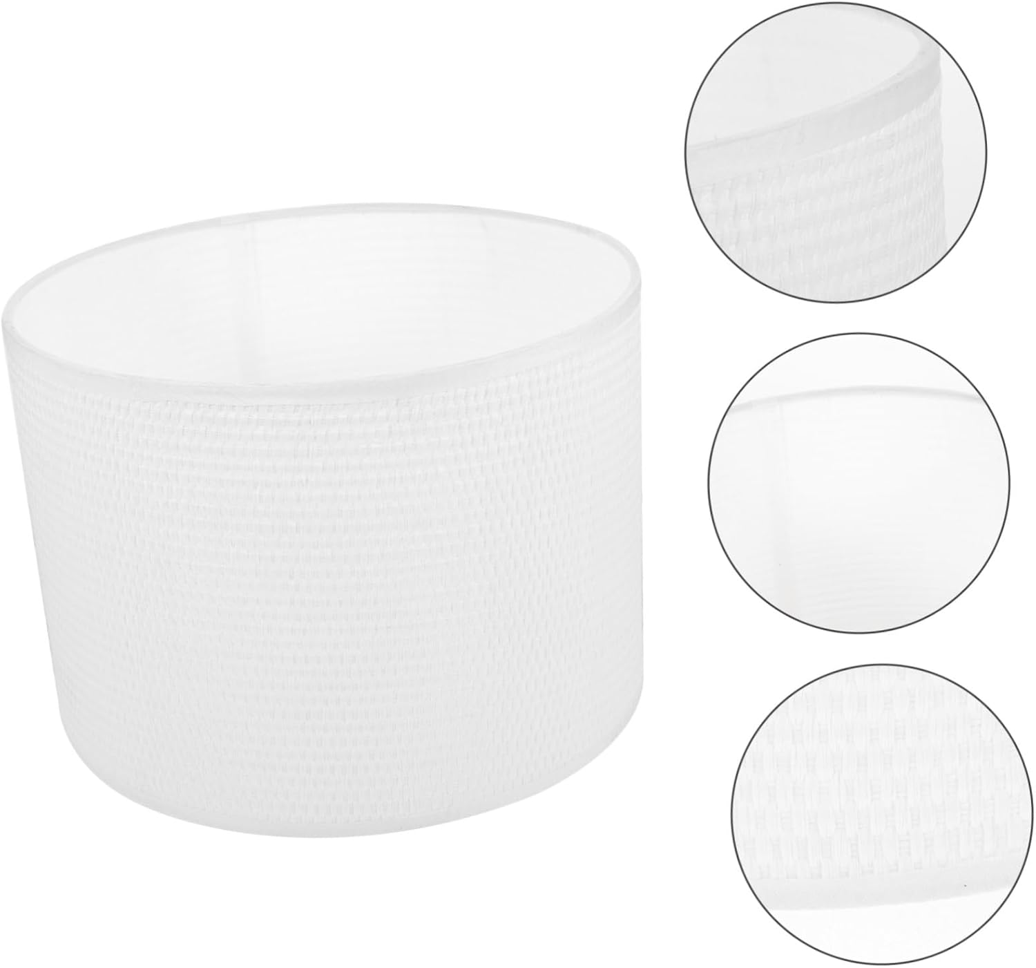 Rustic Floor Lamp Shade Replacement Handmade Fabric Lampshade X Height Protective Cover for Home Hotel Table and Floor Lamps