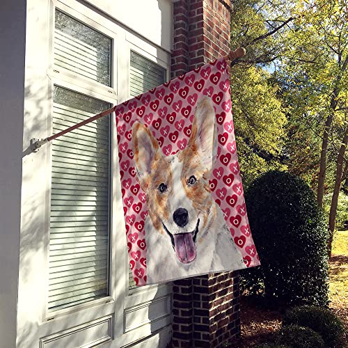 Drapeau sur toile Corgi de qualité supérieure Caroline's Treasures grand modèle imprimé