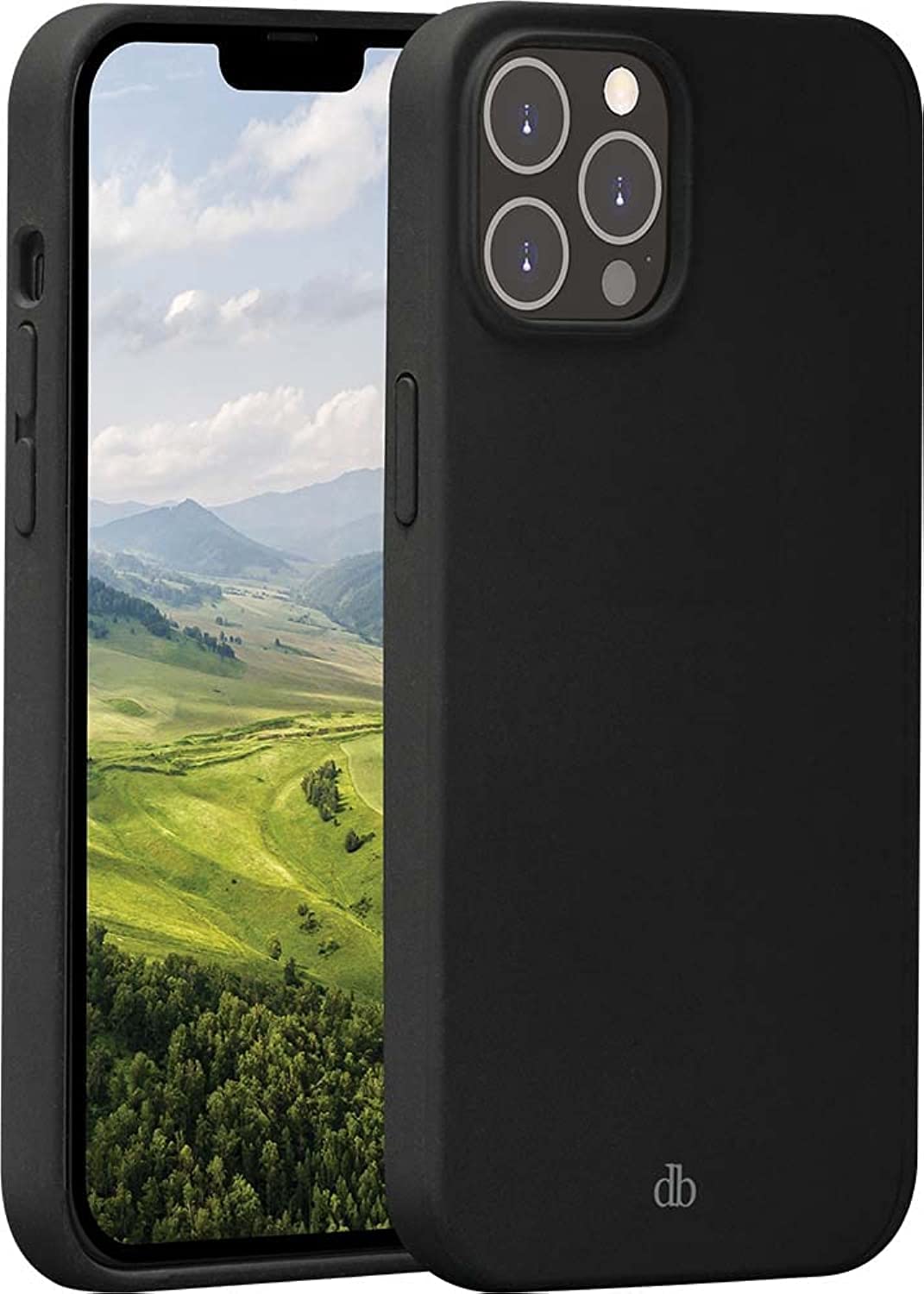 Coque arrière iPhone 14 Pro Max dbramante1928 Monaco Noir - 4