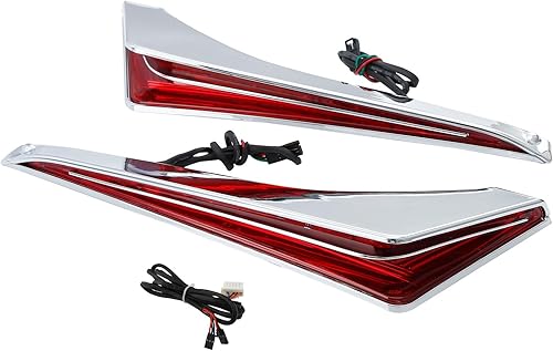 TCT-MOTORPARTS Bajo Tour Tronco Run/Turn Luces LED Para Honda Gold Wing GL1800 2012-2017 13 14