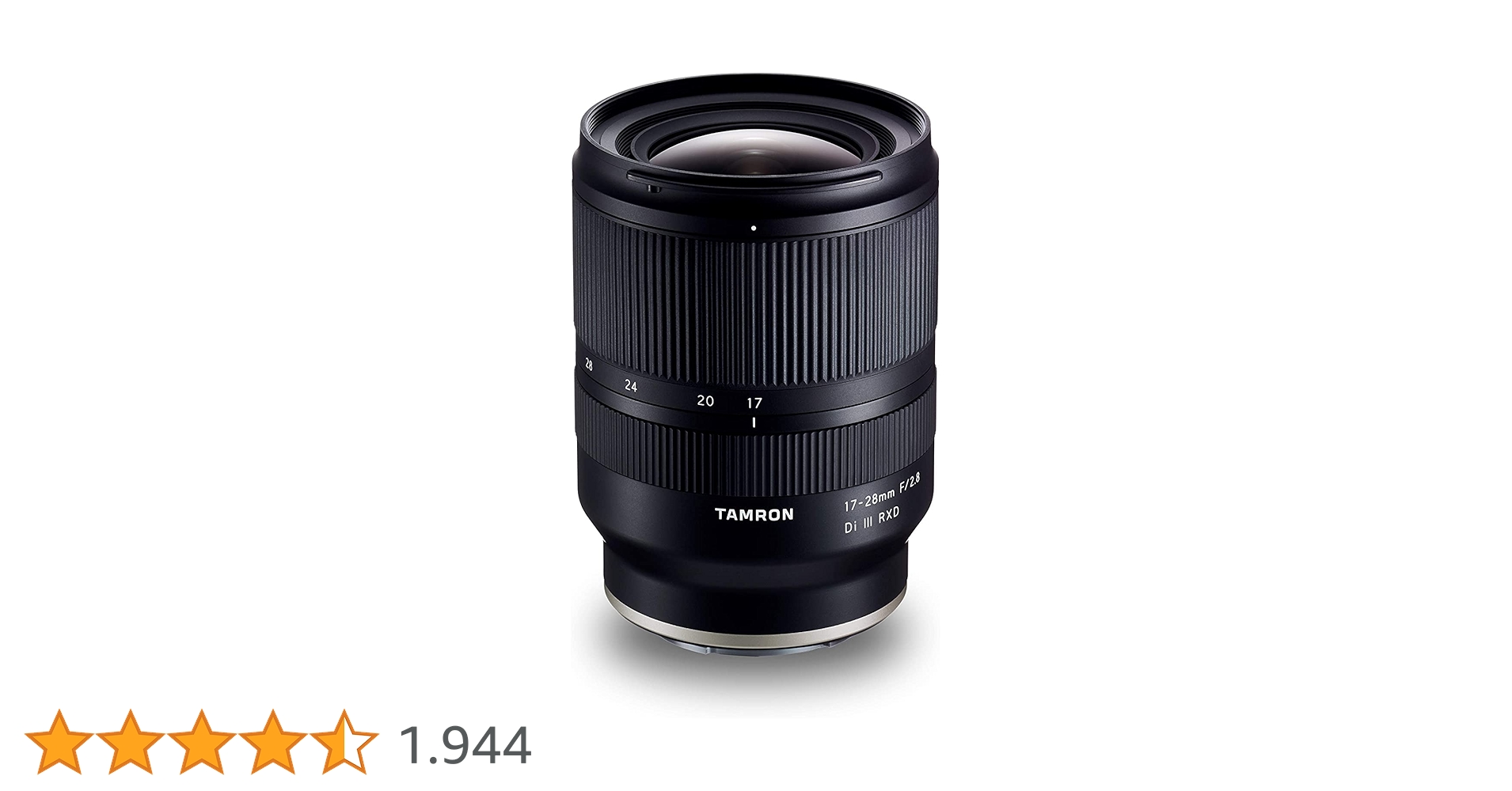 Tamron Objetivo Zoom para Cámara F2.8 Di III RXD, 17-28 mm Sony E