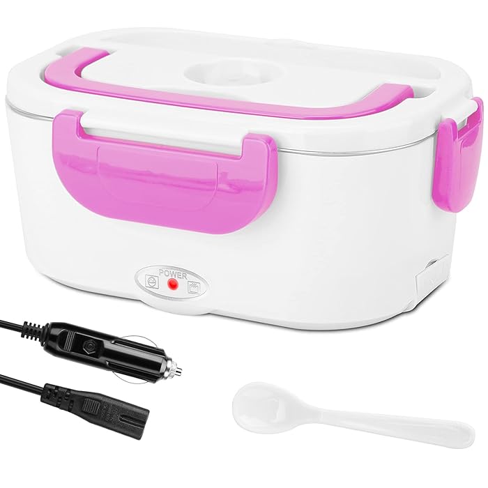 Buy TeqHome Electric Heating Lunch Box Food Heater Container Travel