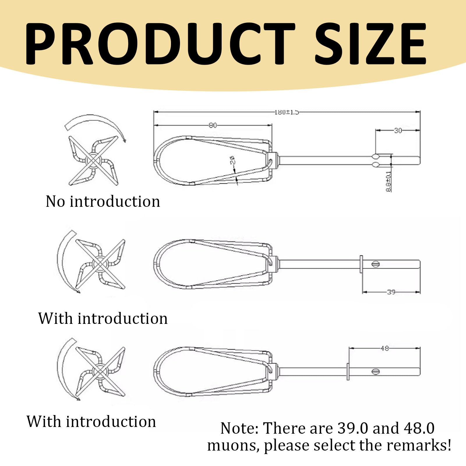 2 Stück Rührstäbe für Handmixer,Rührbesen für Handmixer,Ersatz Schneebesen,Ersatz Edelstahl Schneebesen Zubehör,Schlagbesen Handrührer für Küchenmaschine,Universelles Schneebesen Zubehör
