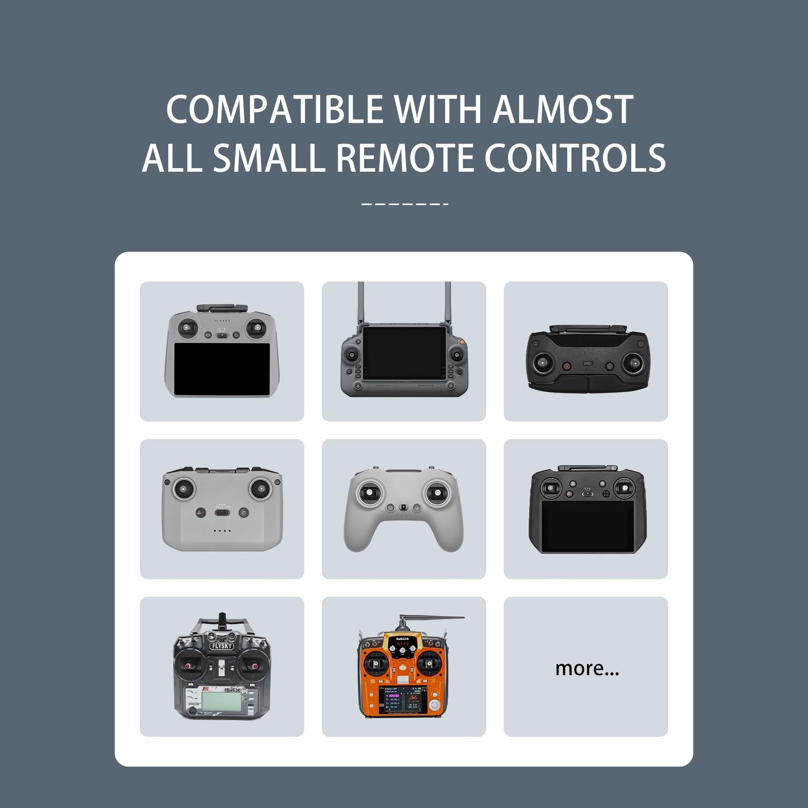 INF Gants Chauds Pour Télécommande De Drone - Noir