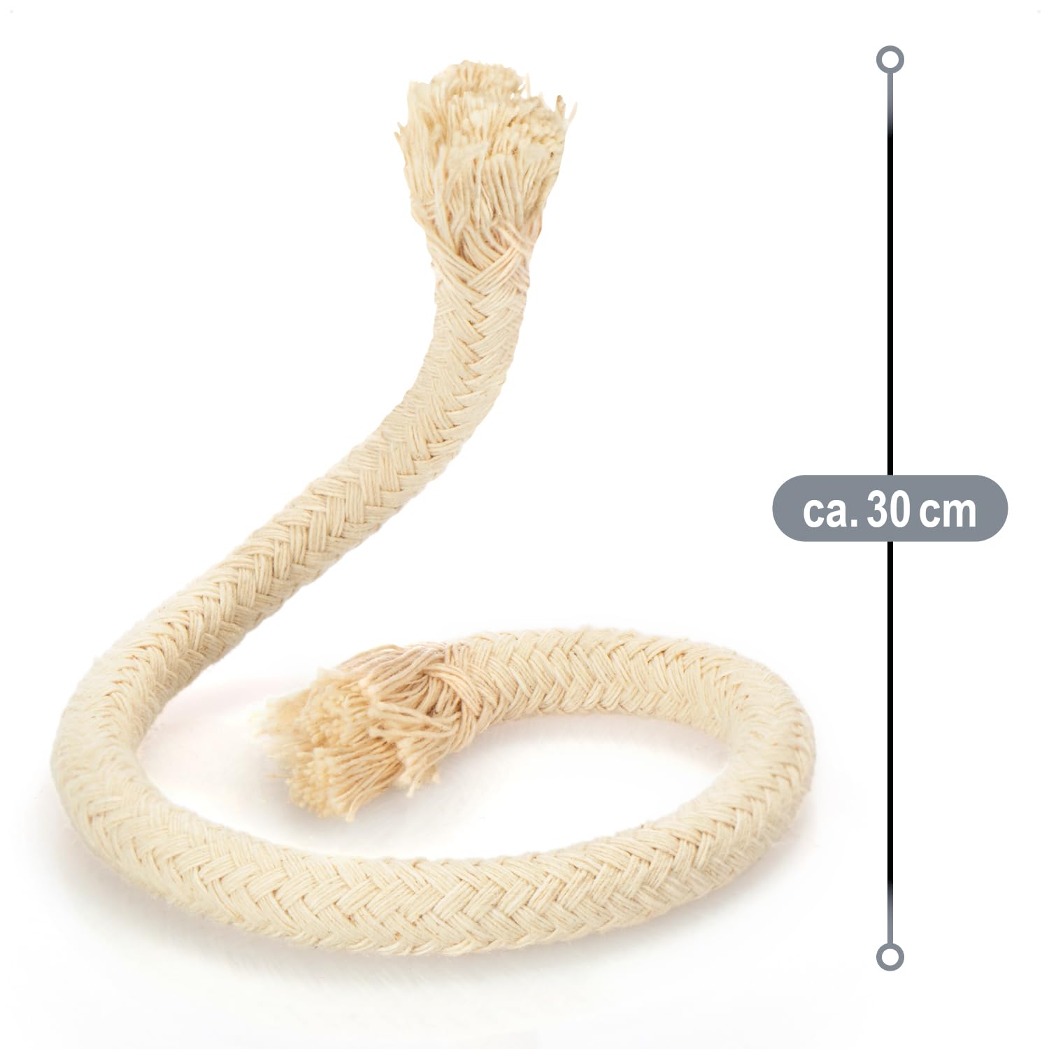 Öllampen Docht 6mm - 100cm Langer Ersatzdocht Für Gartenfackeln & Lampen