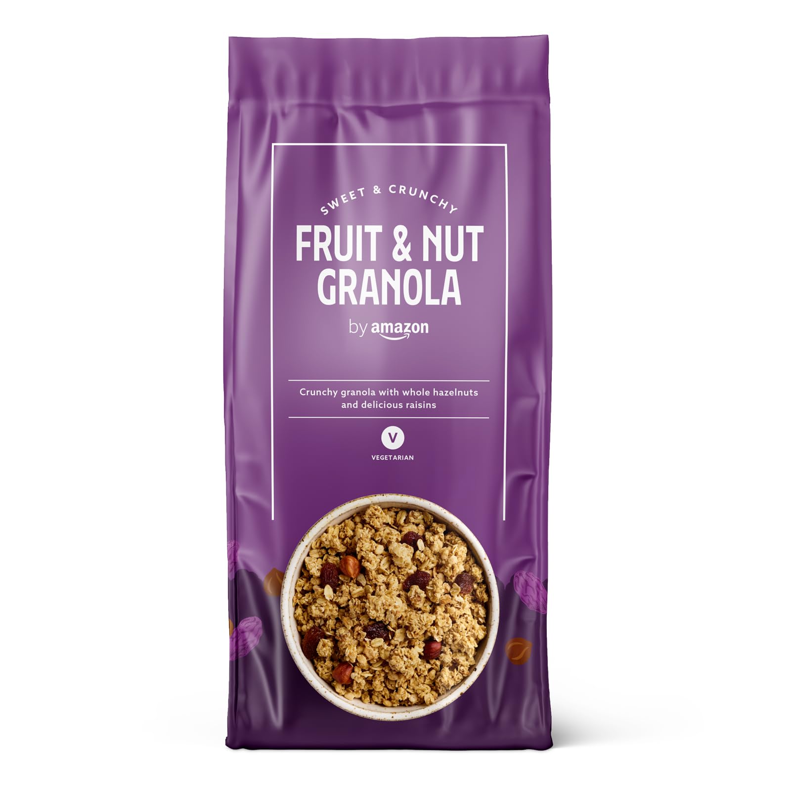 Granola Con Fruta Y Frutos Secos by Amazon, 750g
