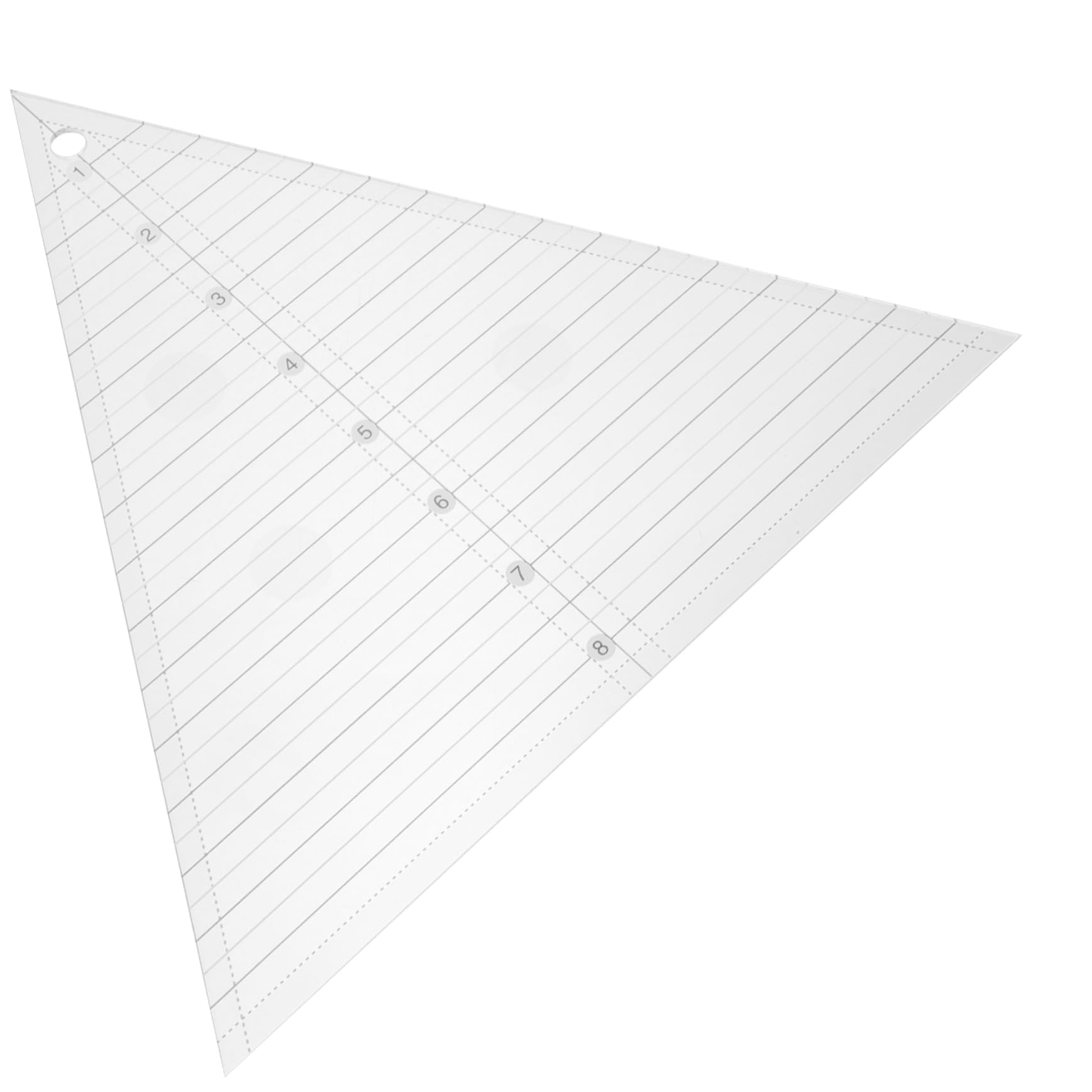 Housoutil 3 Stück Quilting Lineal Stabiles Patchwork Schneiderlineal Vielseitige Nähschablone für Präzises und Quilten für DIY Projekte