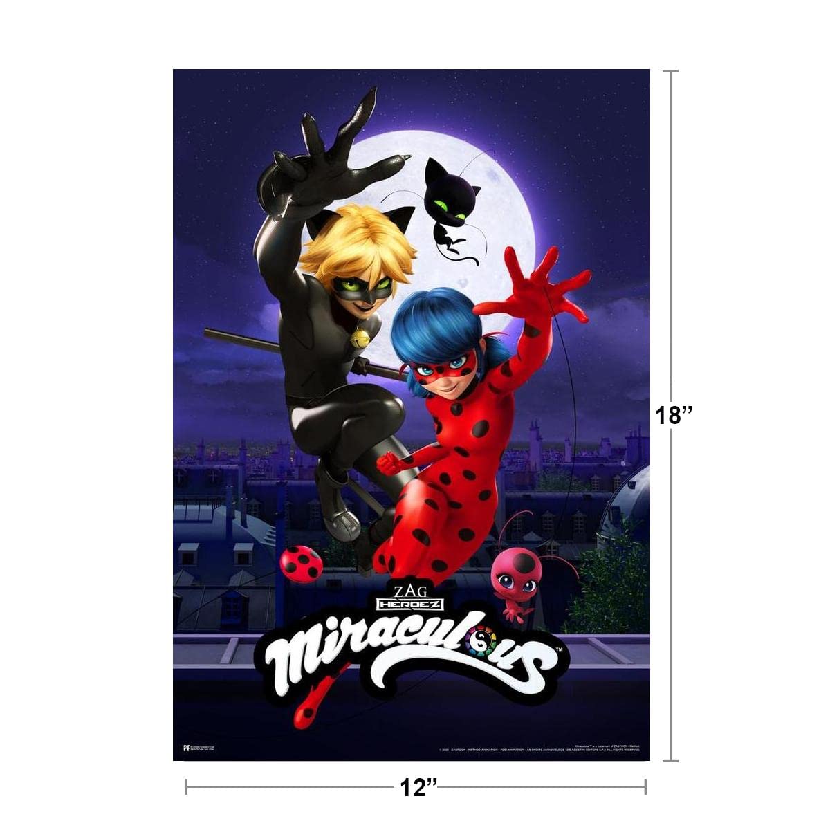 Buy Miraculous Ladybug and Cat Noir Team Up Cartoon TV Series Movie ...