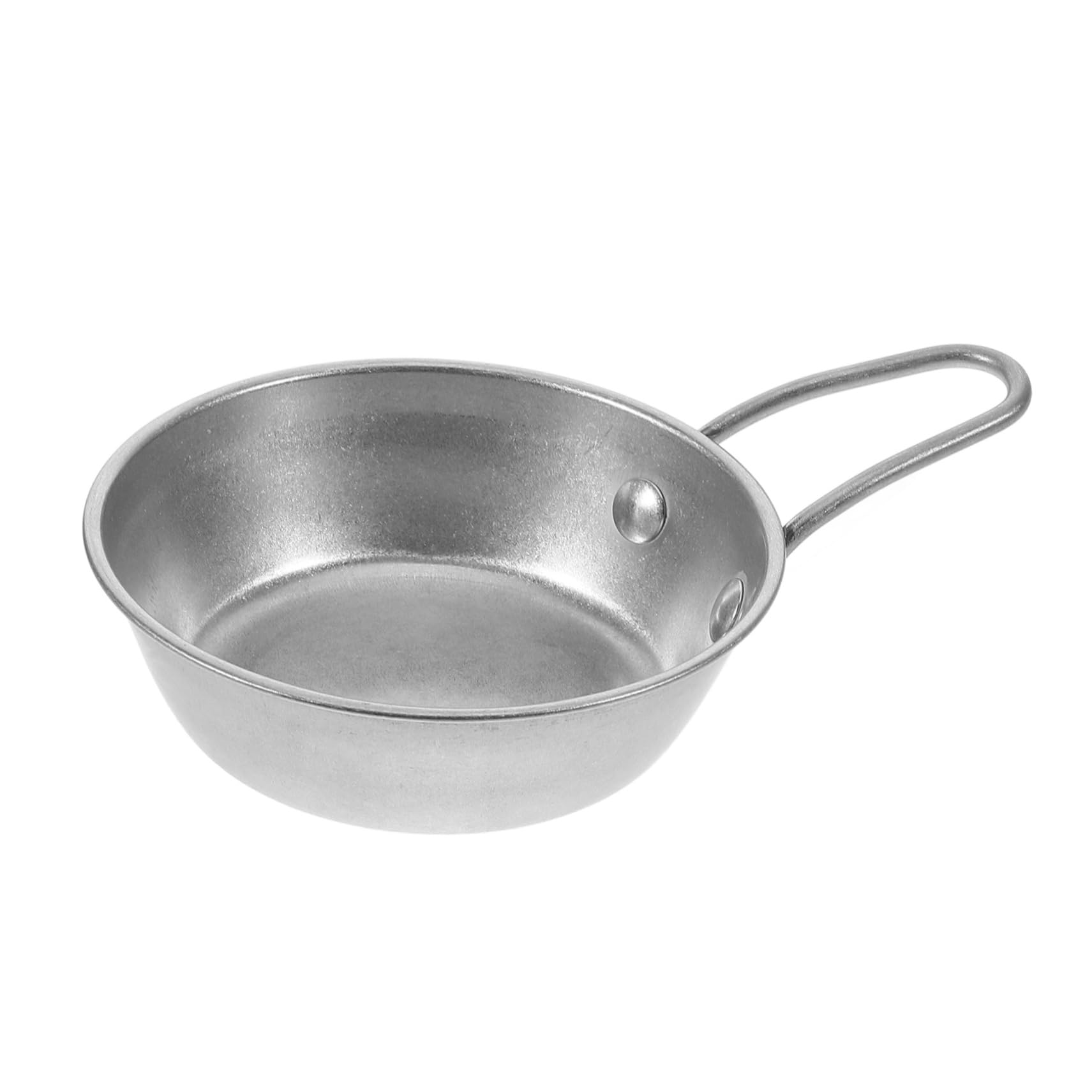 Mipcase Folding Camping Bowl Korean Ramen Bowl Steel Rice Portable Outdoor Camping Cookware