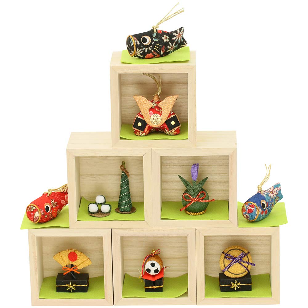 五月人形 龍虎堂 ちりめん兜 セット