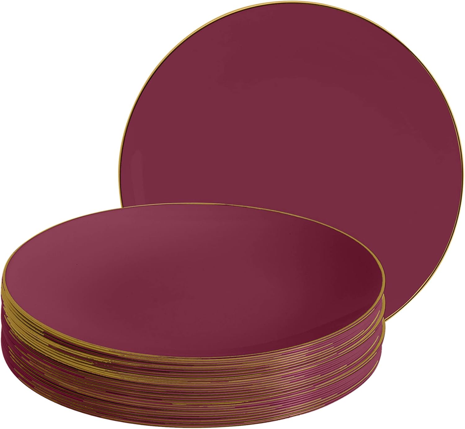 LUXE PARTY NYC Plastic 30 Pack Dinnerware Plates