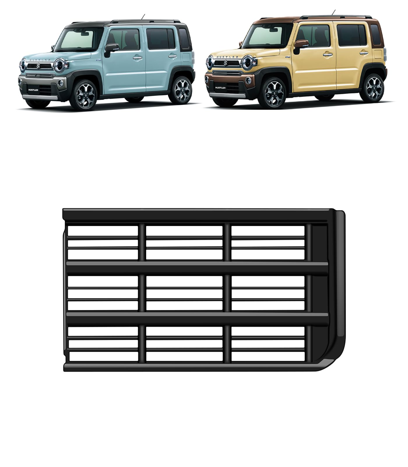 スズキ　ハスラー　MR92S フロントバンパー　グリル一式 スズキ SUZUKI MR92S ハスラー フロントグリル交換
