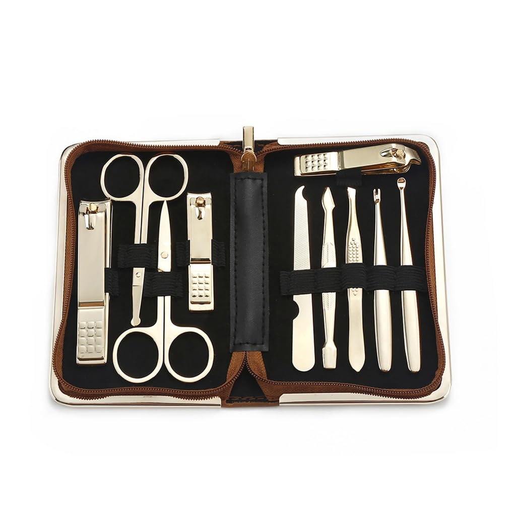 Nail Set Stainless Steel Nail Repair Tool Beauty Nail Combination Set D As Shown