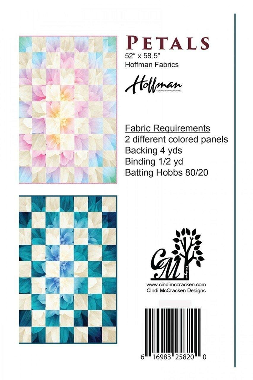 Pattern,Petals~Using Dream Big Panel by Hoffman,Cindi Mccracken Designs