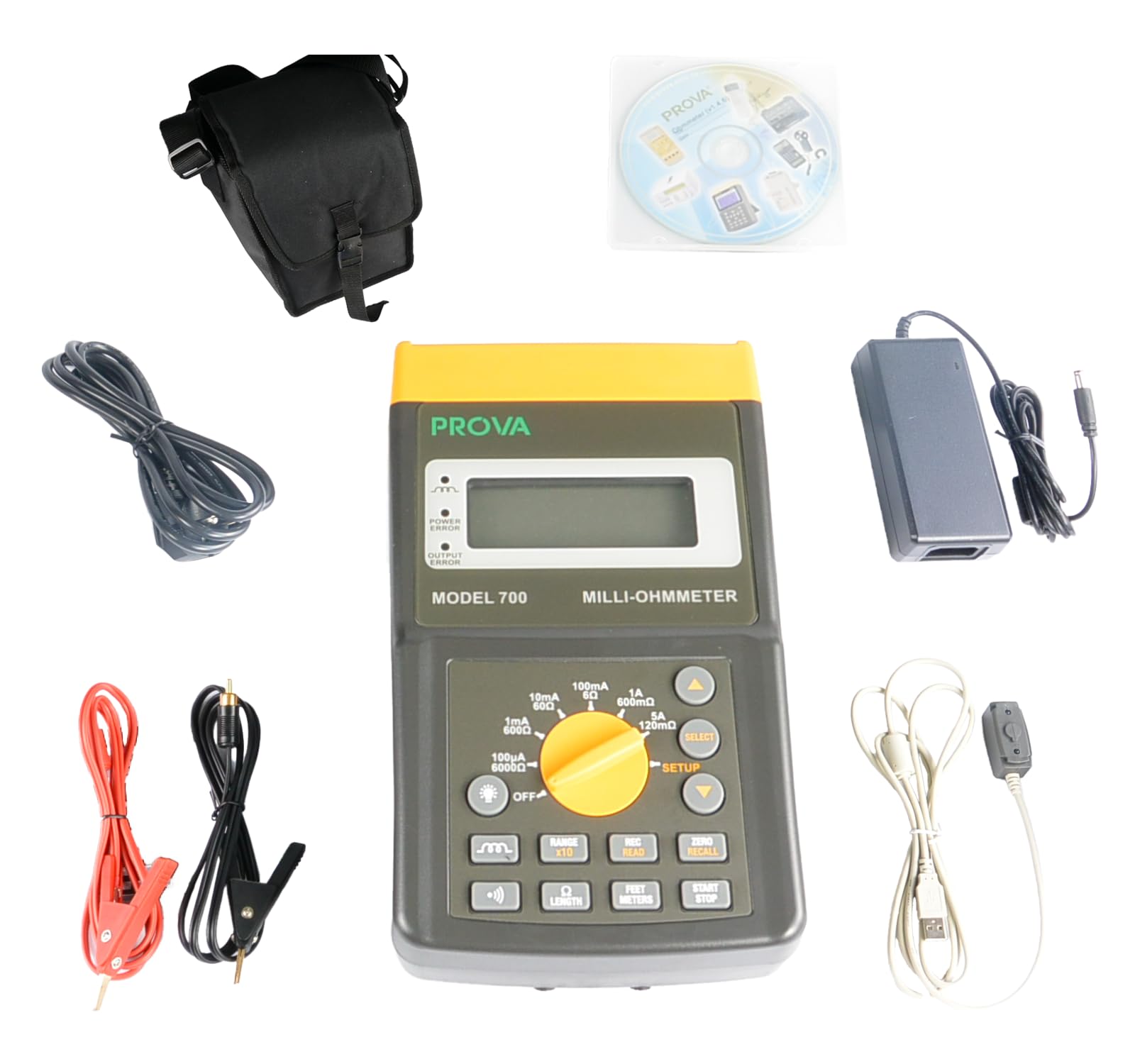 PROVA 700 Digital MilliOhmmeter Tools & Home Improvement