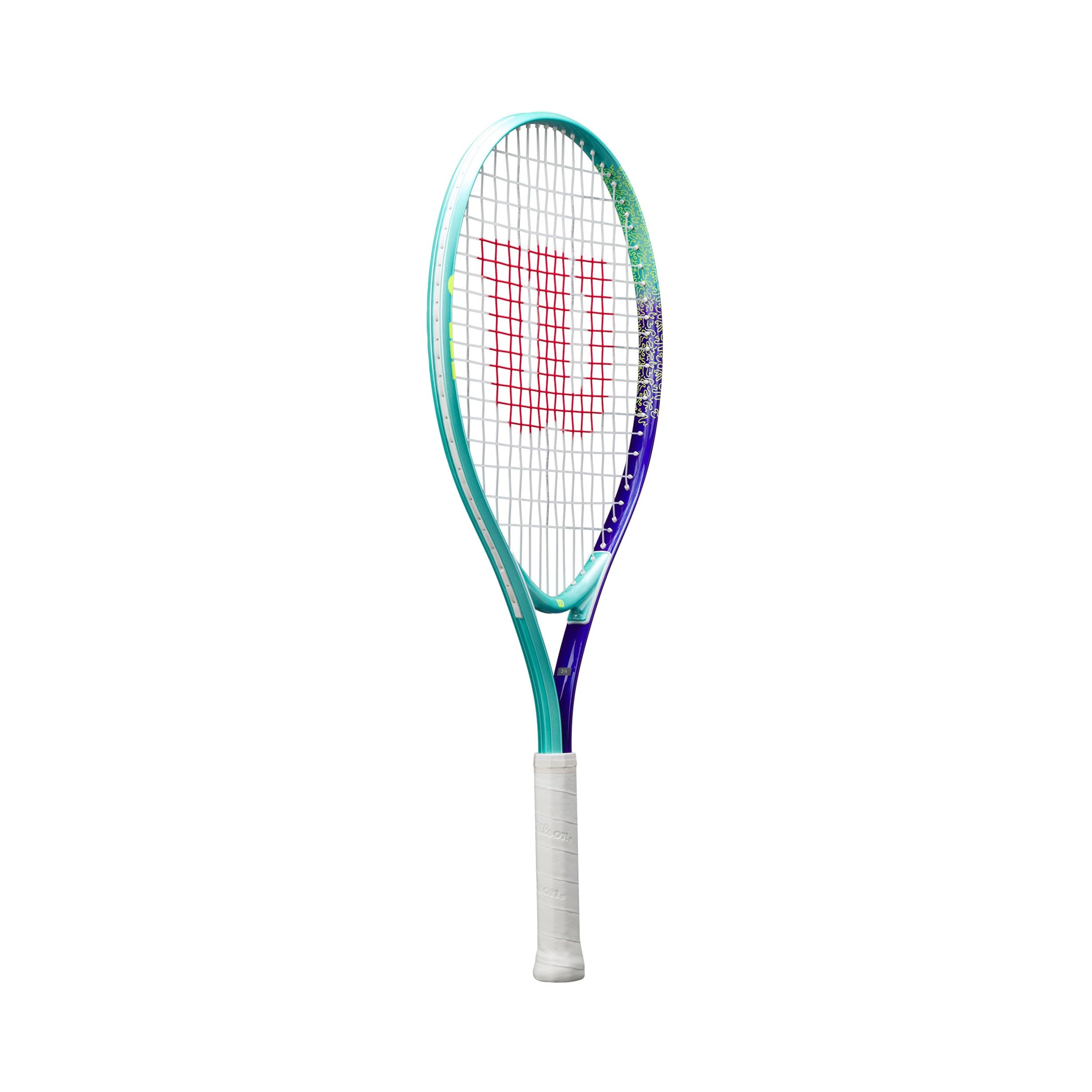 Wilson Intrigue Jr 25 Raquette de Tennis Cadre Léger Teal/Bleu