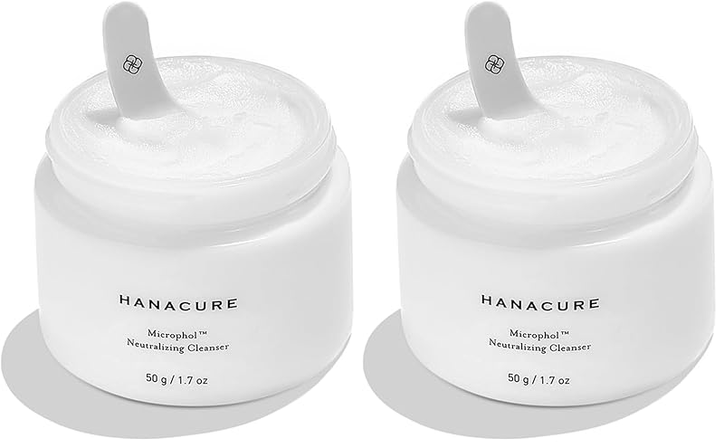Hanacure Microphol Limpador Facial Neutralizante, Pacote com 2