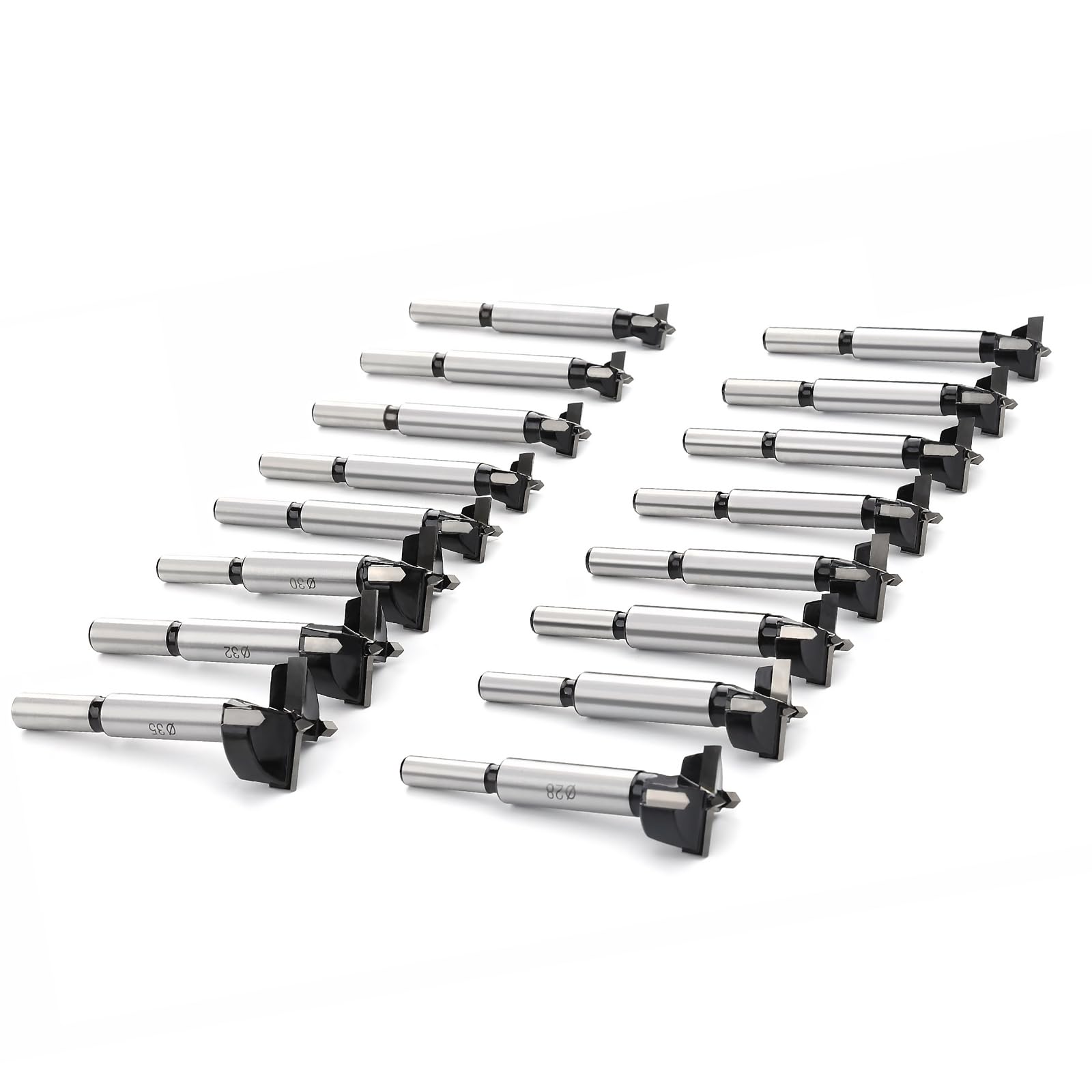 16PCS Forstner Drill Bit, Tungsten Carbide Tipped sold price at auction in Canada
