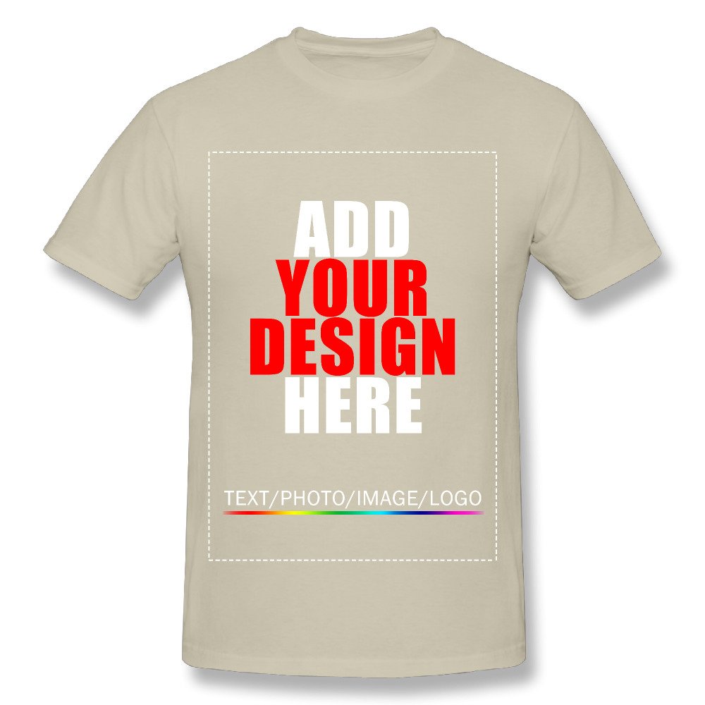 Customized T-Shirt Tee Design Your Own Shirt Add Your Image Text for Men & Women
