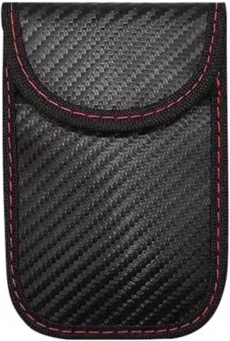 FDEFIRTFG Faraday shielding box, For Car Keys Premium Anti-Hacking Case Blocker Key Protector for Cars RFID Box Anti-Theft Signal Blocking(13.2x8.3cm)