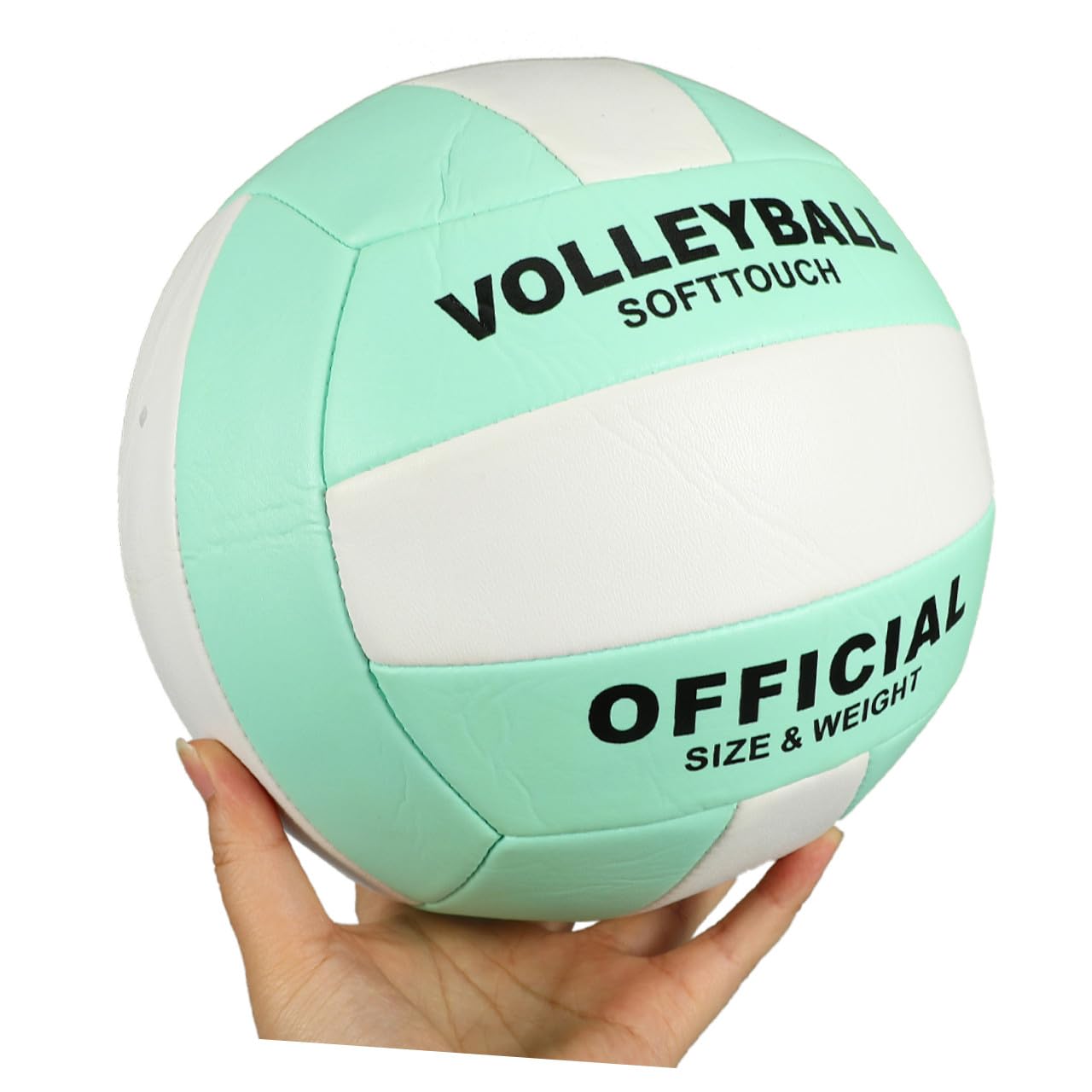 KOMBIUDA 2pezzi Pallone Da Pallavolo Morbido Per Adulti Per Allenamento e Competizioni Indoor Alta Stabilità e Controllo Per Giocatori Di Medie Scuole
