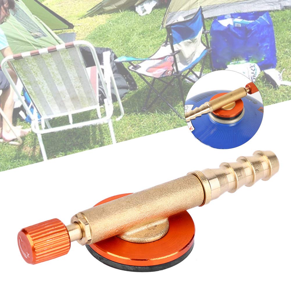 Ottone Propano Adattatore Serbatoio Di Campeggio Grill - Foto 8