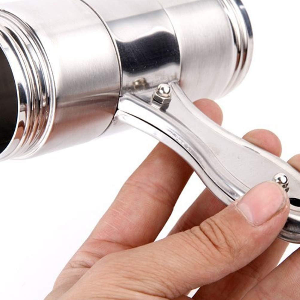 DOITOOL noodle maker manual noodle press kitchen noodle tool spagmoss spaghetti o sphagetti noodle presser hand crank cutter portable noodle machine dough bag pasta machine Squeezer