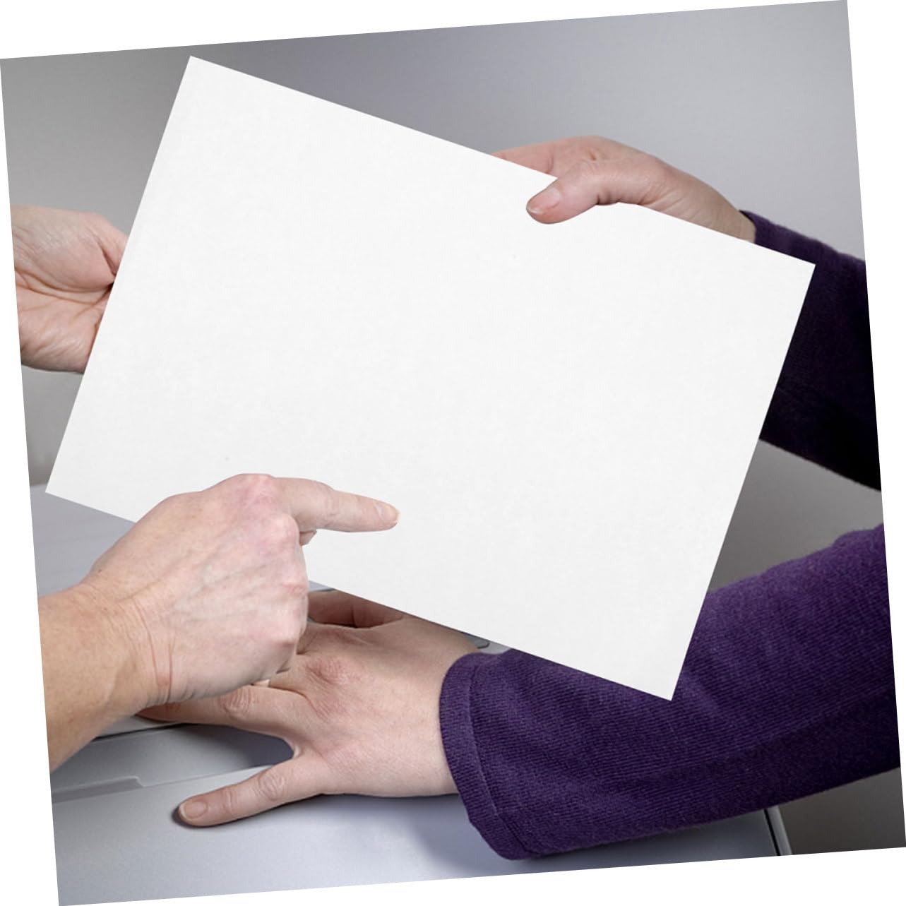 iplusmile 100 feuilles Étiquettes Autocollantes Imprimables Papier Adhésif pour Imprimante Jet Encre et Laser Étiquettes Blanches pour Organisation Bureau Maison