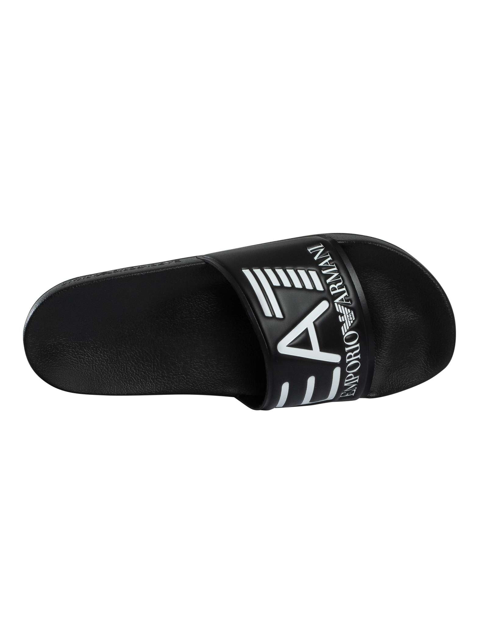 EA7 Hombre Zapatillas Con El Logotipo De Scarpe, Black