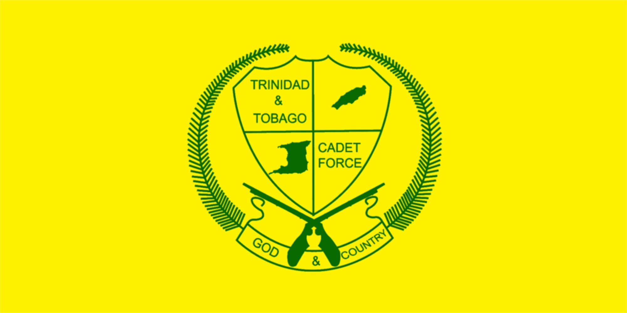 Drapeau Trinidad and Tobago Cadet Force pavillon grand format haute résistance