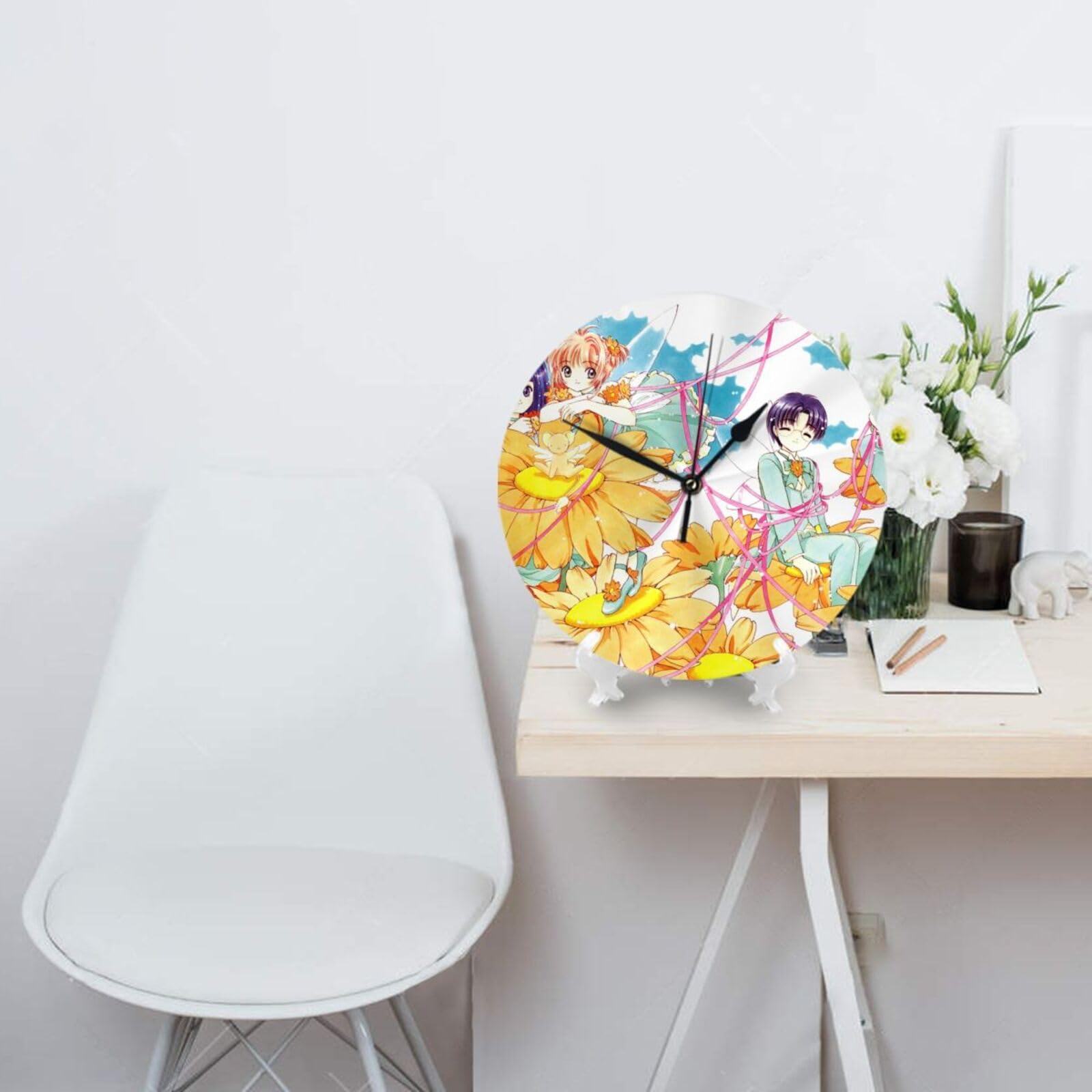 Amazon.co.jp: カードキャプターさくら 掛け時計 おしゃれ 北欧 壁掛け