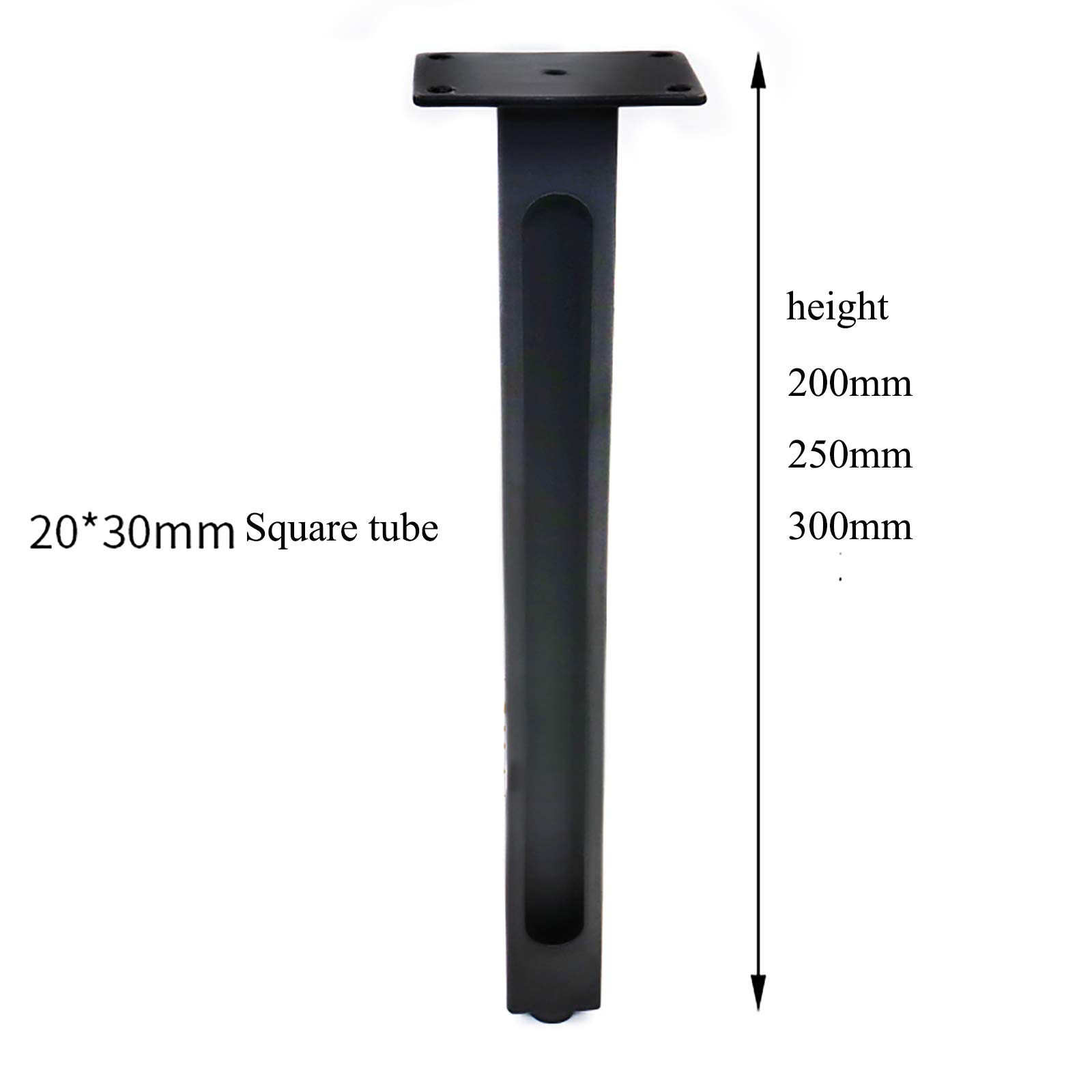 Patas para muebles de acero inoxidable de altura ajustable, pies de repuesto de metal para bricolaje, para mesa de café, mueble de TV, sofá, silla, pies de mueble de baño con tornillos, 4 piezas