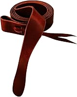 Vista 1 de Reinsman Circle Y Latigo Tie Strap Durable Adjustable Western Leather Equine Saddle Cinch Tie Strap with Holes Ranch Riding & Training Horses